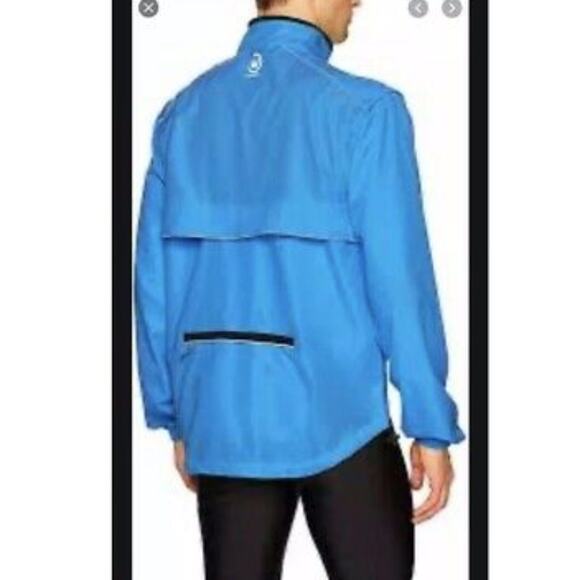 NWT Canari Mens Blue Evolution Cycling Jacket - L - Picture 1 of 5
